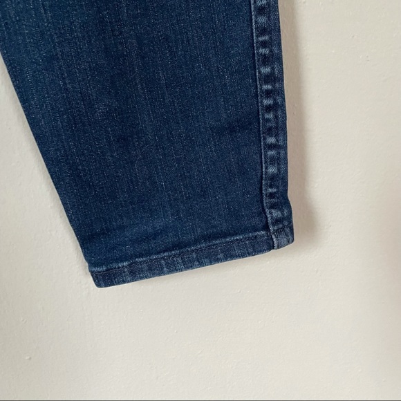 Madewell 10 Inch High Riser Skinny Skinny -Lydia Dark Wash Size 25 - Picture 9 of 13